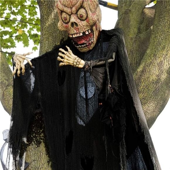 5Pcs Halloween Black Creepy Cloth- Spooky Gauze Fabric Cloth Halloween Decor - Picture 3 of 8